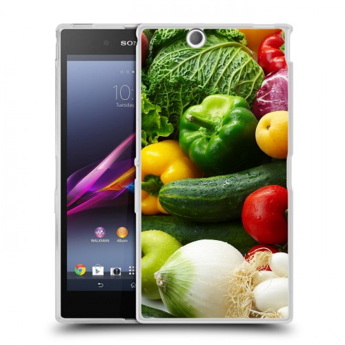 Дизайнерский пластиковый чехол для Sony Xperia Z Ultra  Овощи