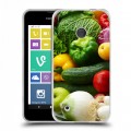 Дизайнерский пластиковый чехол для Nokia Lumia 530 Овощи