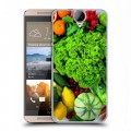 Дизайнерский пластиковый чехол для HTC One E9+ Овощи