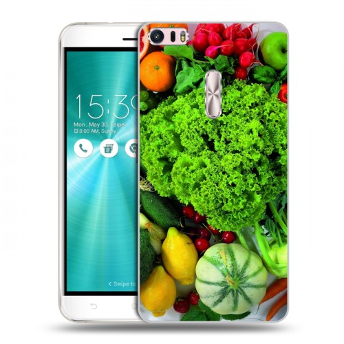 Дизайнерский пластиковый чехол для Asus ZenFone 3 Ultra Овощи