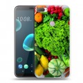 Дизайнерский пластиковый чехол для HTC Desire 12 Plus Овощи