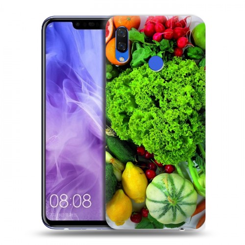 Дизайнерский пластиковый чехол для Huawei Nova 3i Овощи