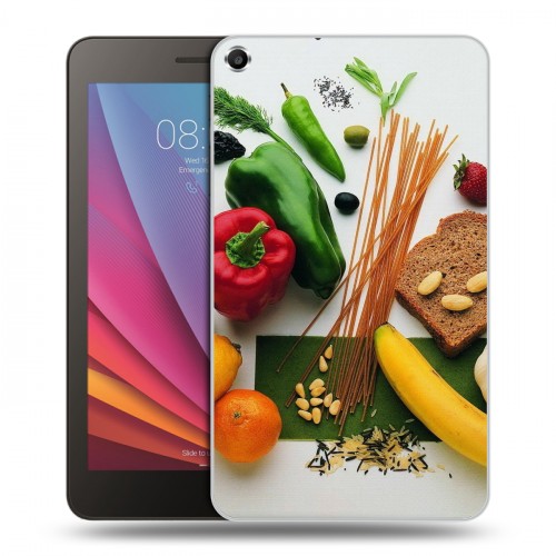 Дизайнерский силиконовый чехол для Huawei MediaPad T1 7.0 Овощи