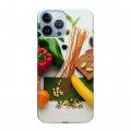 Дизайнерский силиконовый чехол для Iphone 13 Pro Max Овощи