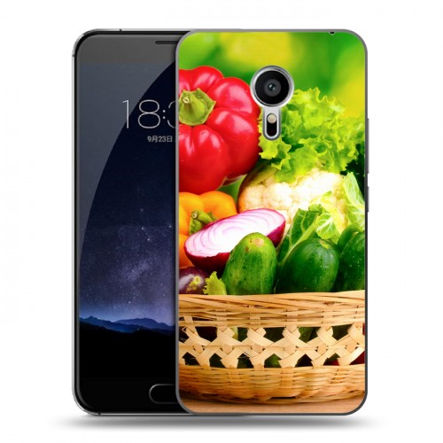 Дизайнерский силиконовый чехол для Meizu Pro 5 Овощи