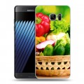 Дизайнерский пластиковый чехол для Samsung Galaxy Note 7 Овощи