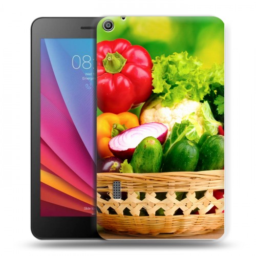 Дизайнерский силиконовый чехол для Huawei MediaPad T3 7 Овощи