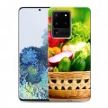 Дизайнерский пластиковый чехол для Samsung Galaxy S20 Ultra Овощи