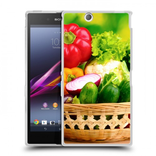 Дизайнерский пластиковый чехол для Sony Xperia Z Ultra  Овощи