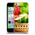 Дизайнерский пластиковый чехол для Iphone 5c Овощи