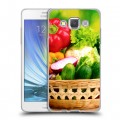 Дизайнерский пластиковый чехол для Samsung Galaxy A5 Овощи