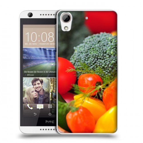 Дизайнерский силиконовый чехол для HTC Desire 626 Овощи