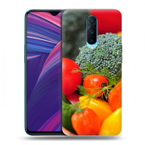 Дизайнерский пластиковый чехол для OPPO RX17 Pro Овощи