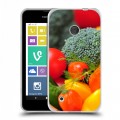 Дизайнерский пластиковый чехол для Nokia Lumia 530 Овощи