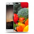 Дизайнерский силиконовый чехол для Huawei Honor 6 Plus Овощи
