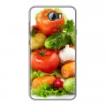 Дизайнерский силиконовый чехол для Huawei Y5 II Овощи