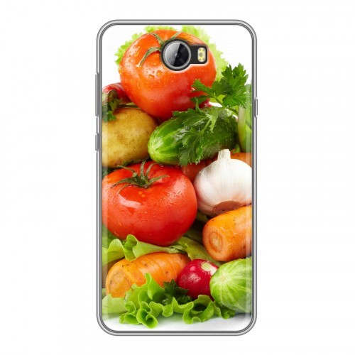 Дизайнерский силиконовый чехол для Huawei Y5 II Овощи