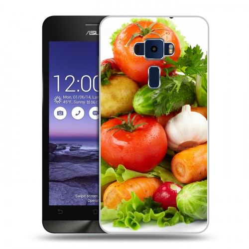 Дизайнерский пластиковый чехол для Asus ZenFone 3 5.2 Овощи