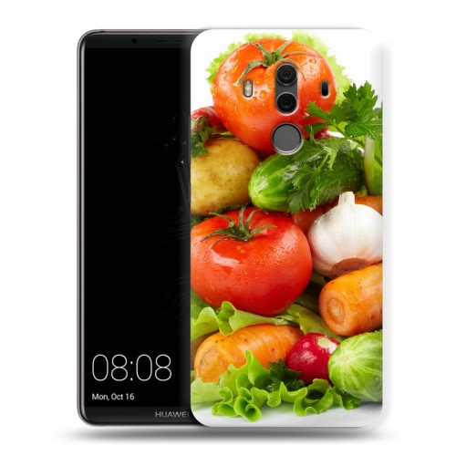 Дизайнерский пластиковый чехол для Huawei Mate 10 Pro Овощи