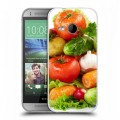 Дизайнерский пластиковый чехол для HTC One mini 2 Овощи