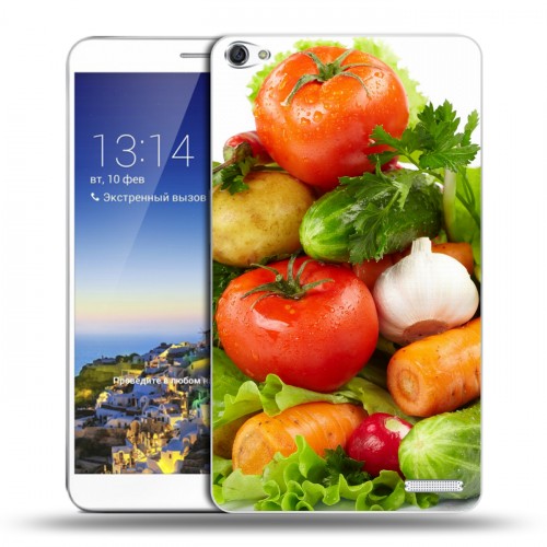 Дизайнерский пластиковый чехол для Huawei MediaPad X1 7.0 Овощи