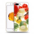 Дизайнерский силиконовый чехол для Iphone 7 Plus / 8 Plus Овощи