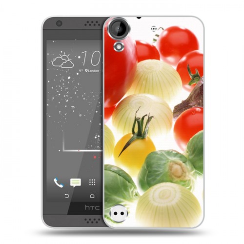 Дизайнерский пластиковый чехол для HTC Desire 530 Овощи