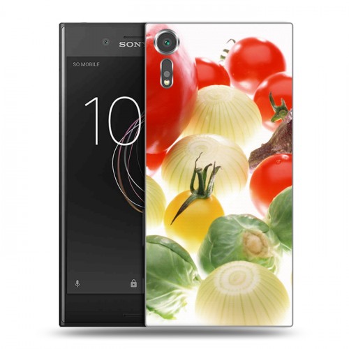 Дизайнерский пластиковый чехол для Sony Xperia XZs Овощи