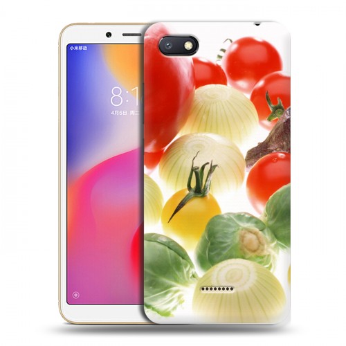 Дизайнерский пластиковый чехол для Xiaomi RedMi 6A Овощи