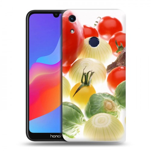 Дизайнерский пластиковый чехол для Huawei Honor 8A Овощи