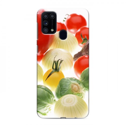 Дизайнерский силиконовый чехол для Samsung Galaxy M31 Овощи