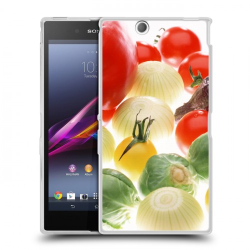 Дизайнерский пластиковый чехол для Sony Xperia Z Ultra  Овощи