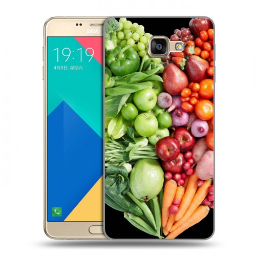 Дизайнерский силиконовый чехол для Samsung Galaxy A9 Овощи