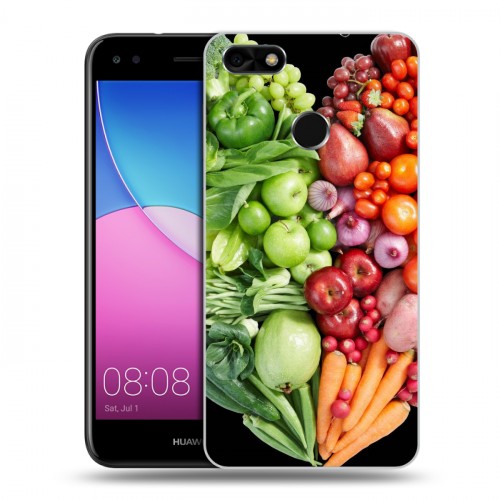 Дизайнерский пластиковый чехол для Huawei Nova Lite (2017) Овощи