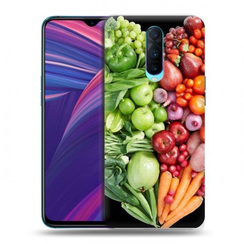 Дизайнерский пластиковый чехол для OPPO RX17 Pro Овощи