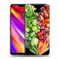 Дизайнерский пластиковый чехол для LG G8 ThinQ Овощи