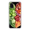 Дизайнерский силиконовый чехол для Samsung Galaxy A31 Овощи