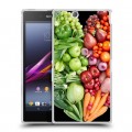 Дизайнерский пластиковый чехол для Sony Xperia Z Ultra  Овощи