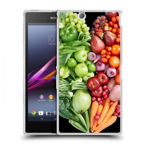 Дизайнерский пластиковый чехол для Sony Xperia Z Ultra  Овощи