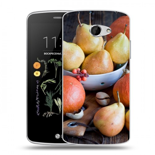Дизайнерский пластиковый чехол для LG K5 Овощи