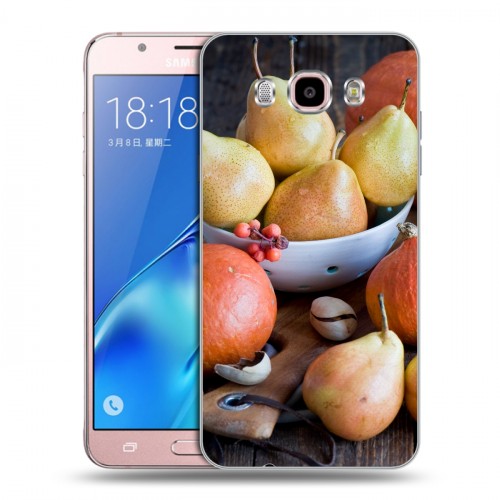 Дизайнерский пластиковый чехол для Samsung Galaxy J5 (2016) Овощи