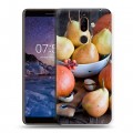 Дизайнерский пластиковый чехол для Nokia 7 Plus Овощи