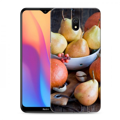 Дизайнерский силиконовый с усиленными углами чехол для Xiaomi RedMi 8A Овощи