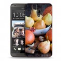 Дизайнерский пластиковый чехол для HTC Desire 700 Овощи