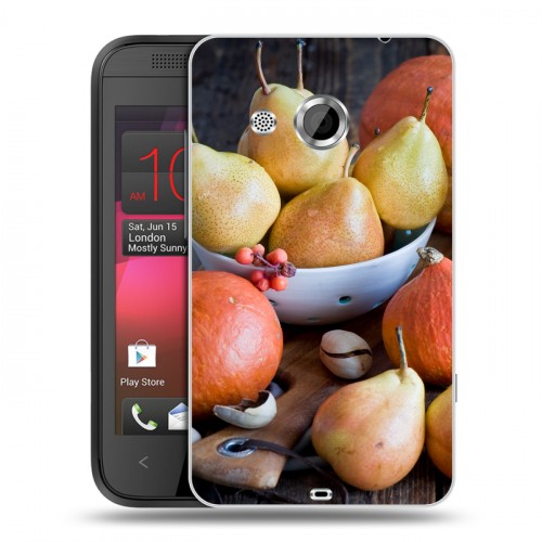 Дизайнерский пластиковый чехол для HTC Desire 200 Овощи