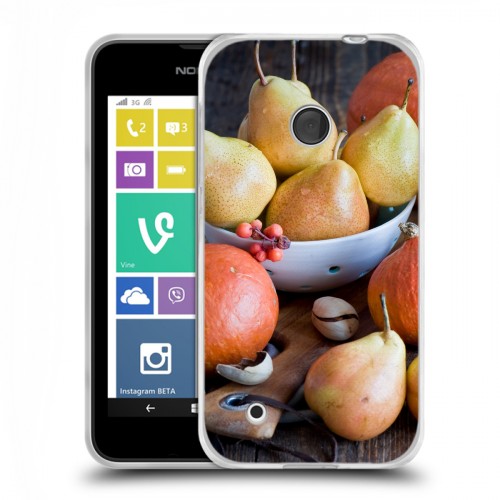 Дизайнерский пластиковый чехол для Nokia Lumia 530 Овощи