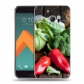 Дизайнерский пластиковый чехол для HTC 10 Овощи