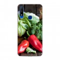 Дизайнерский силиконовый с усиленными углами чехол для Huawei Honor 9X Овощи