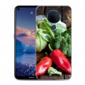 Дизайнерский силиконовый чехол для Nokia 5.4 Овощи