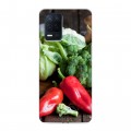 Дизайнерский силиконовый с усиленными углами чехол для Realme Narzo 30 5G Овощи